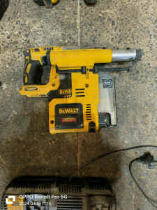 DeWalt rotary hammer drill with dust filter 