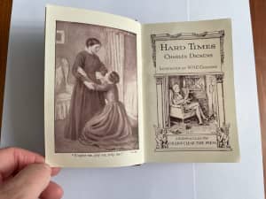 Hard Times Classic Book by Charles Dickens Vintage Edition 1800s