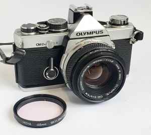 Olympus OM-2 35mm film slr camera