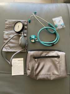 stethoscope and sphygmomanometer