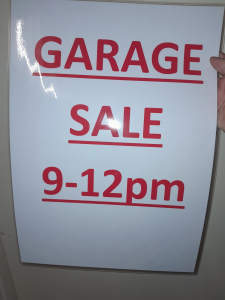 garage sale this Friday Saturday 9-12 leonora st albany