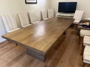 Australian Hardwood Dining Table