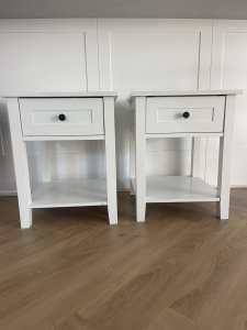 Small bedside tables