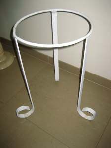 Wrought Iron Plant Stand.