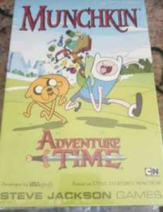 RARE Munchkin Adventure Time Card Game - Brand New, Factory Sealed