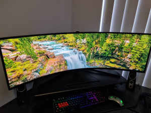 Samsung Odyssey Neo G9 49-Inch Curved DQHD Gaming Monitor QLED