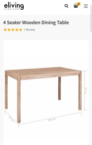 Dining table only