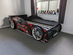 Car racing single bed