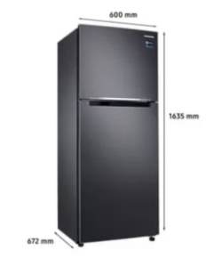 Samsung 305L black fridge/freezer