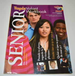 TAPIS VOLANT Senior Workbook with DVD by Zemiro & Chamberlain - VGUC