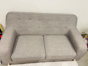 Light Grey Two Seater couch