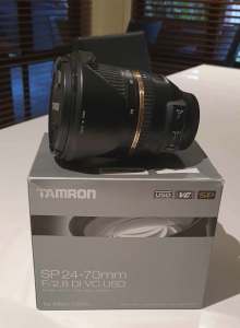 TAMRON 24-70MM LENS GREAT CONDITION