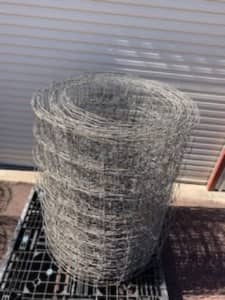 Ring Lock wire 1110H x 2mm thick wire hole 150x150 aprox 50mtr $100