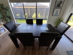 6 Seat Dining Table Set