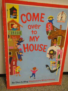 Come over to My House Kids Childrens Picture Story Book Read Seuss