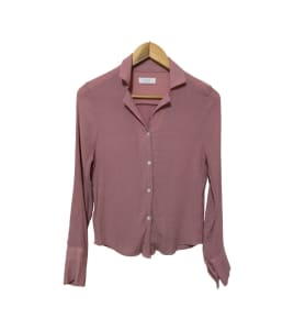 Korean button up blouse size 4-6