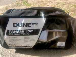 Dune Tanami 10 Person 2 Room Tent Brown & Grey