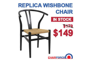 Replica Hans Wegner Wishbone Chairs - Solid Wood