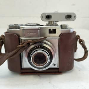1950s Zeiss Ikon Contina camera with viewfinder & original case. 