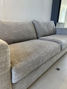 Plush brand 3 seat sofa