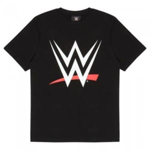 WWE Mens Logo T-Shirt Black size L (14)