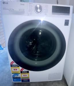 LG White 9kg-5kg Combo Washer Dryer