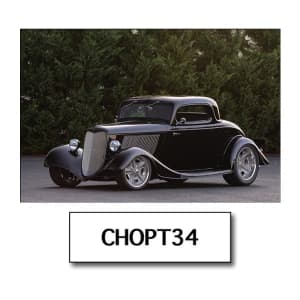 WA Hotrod, Hot Rod, Number Plates “CHOPT34”