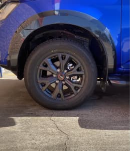 18” original alloy rims and wheels for Isuzu d - max x terrain