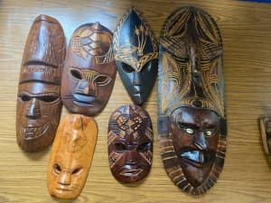 Tribal Masks and artefacts