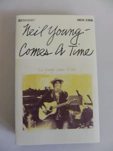 NEIL YOUNG COMES A TIME AUDIO CASSETTE TAPE