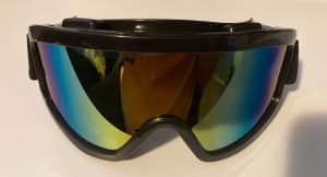 Brand new in box, never used adult ski goggles / helmet / gloves
