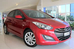 2013 Hyundai i30 GD2 Active Red 6 Speed Manual Hatchback