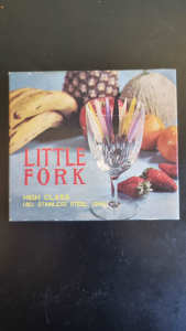 Vintage 1960s Little Forks - Set of 12 Stainless Steel Cocktail Hors