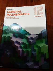 Pearson general mathematics Qld 12 units 3&4exam prep workbook 