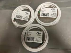 NEW Hills BC71266 FLYLEAD RG6 QUADSHIELD CABLES $12 each