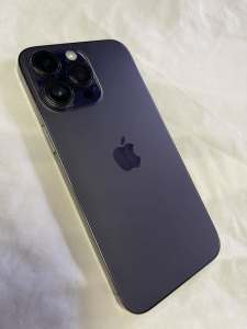 iPhone pro max 14 512GB deep purple With AppleCare