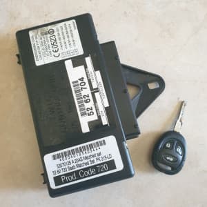 SAAB 9-3 98-2002 TWICE control box and matching chip in the remote