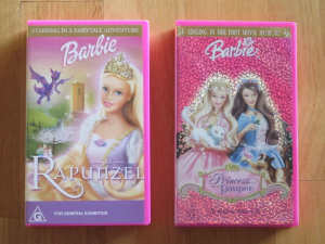 Barbie as Rapunzel & in the Princess & the Pauper Videos