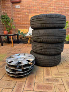 Tyre in good condition.16inch