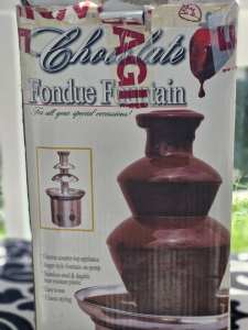 Wanted: Chocolate fondue fountain.
