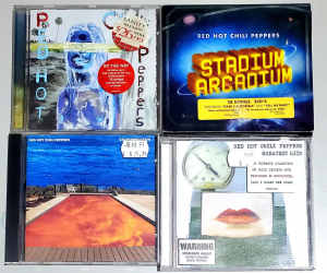 4 x Red Hot Chili Peppers CDs