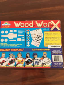Childs Wood Work Racing Car Craft Kit. Brand New