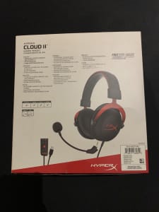 HyperX Cloud II Pro 7.1 Channel USB Gaming Headset Red