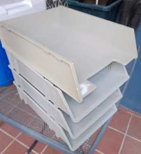 Old paper trays in/out