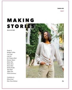 Knitting pattern magazine periodical Making Stories Issue 7 EUC