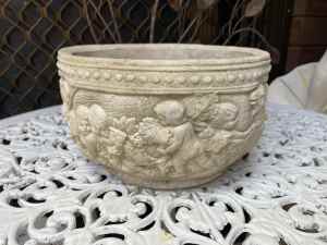 Grecian Pot / Concrete Pot / Roman Pot / Cherub Pot