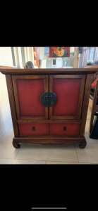 Authentic Wooden Chinese Cabinet 