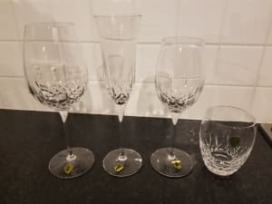 New Waterford lismore essence crystal glassware