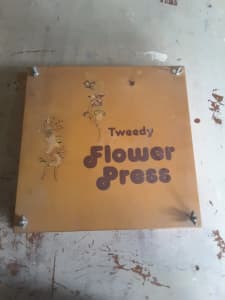 Vintage and Modern Flower Press