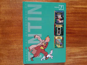 The adventures of Tin Tin by Herge No. 7 (3-in-1 hardcover)